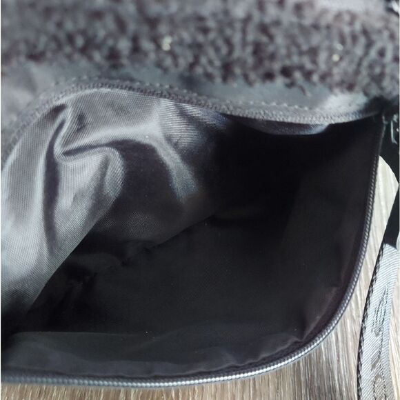Lole Black Logo Sherpa Waist Bag Fanny Pack - Picture 4 of 5